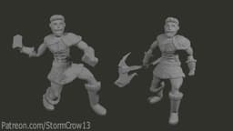 TransMan Barbarian 3d model