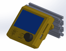bigtreetech TFT35 E3 V3 display Cover without wifi module 3d model