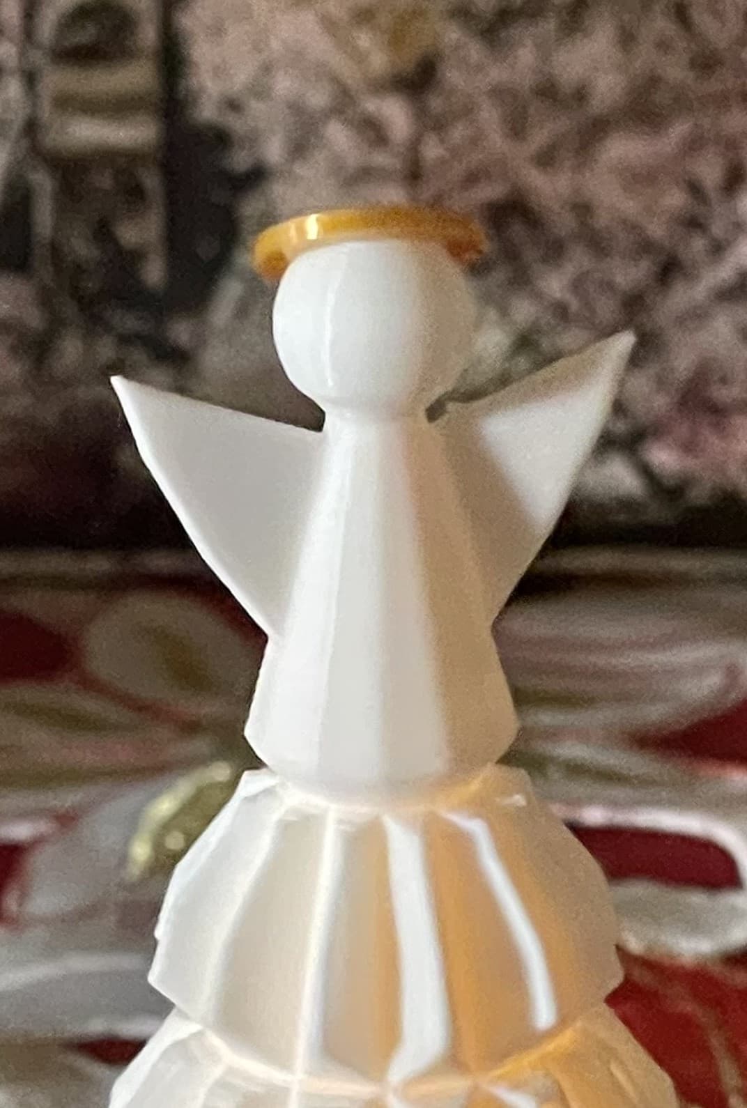 Xmas Tree Angel Tealight 3d model