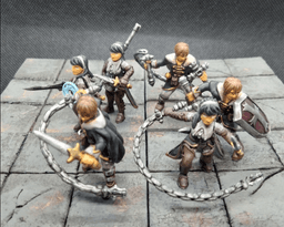 Vampire Hunter Miniatures Bundle 3d model
