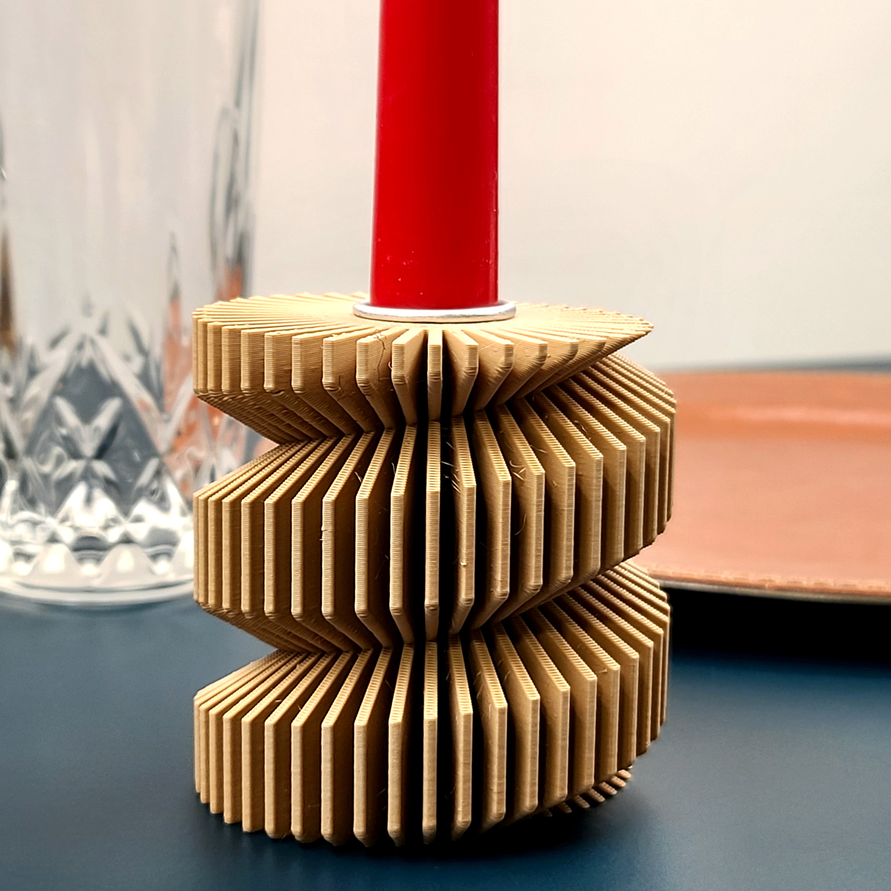 Fantastic Taper Candle Holder - Spiral 3d model