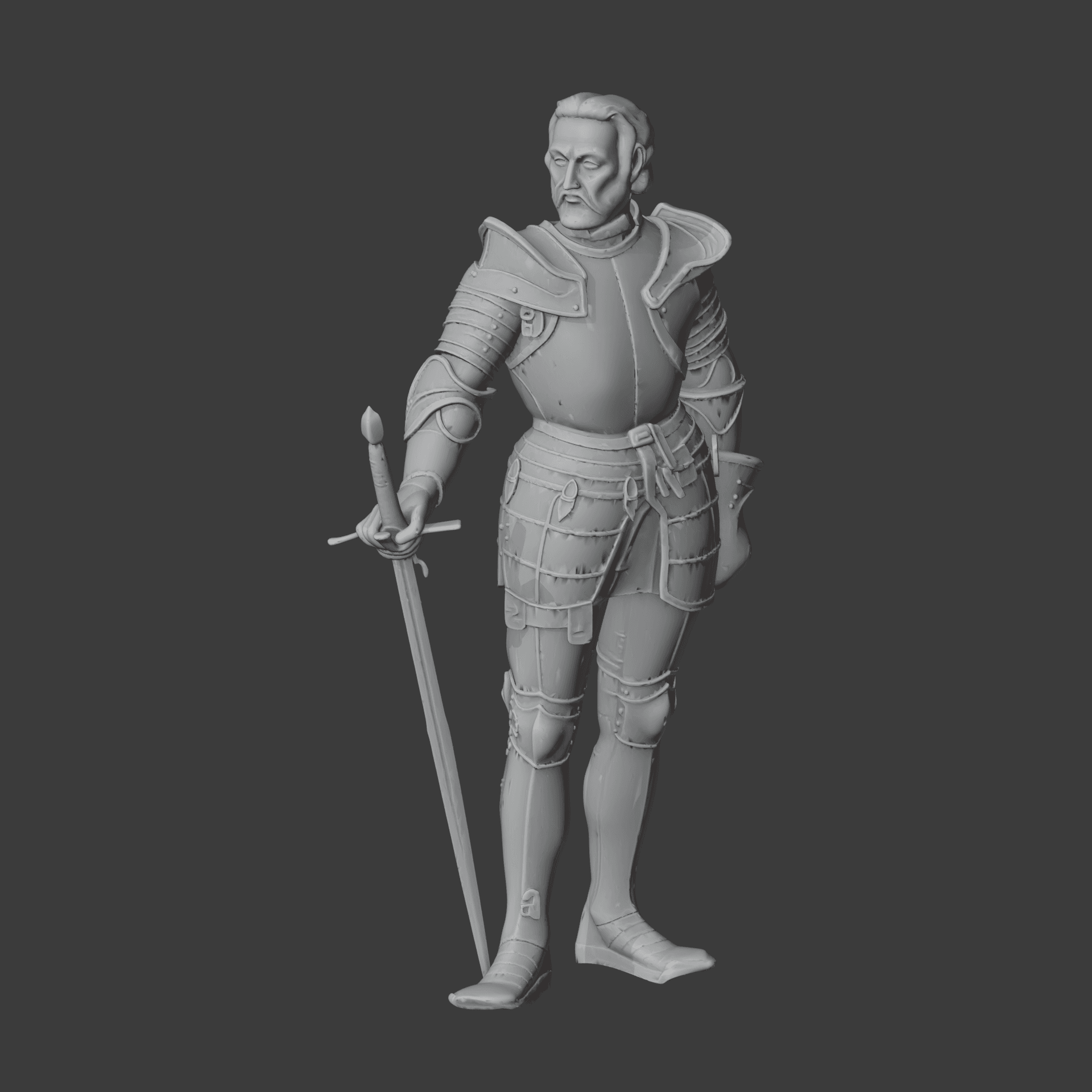 Bayard Knight 3d model