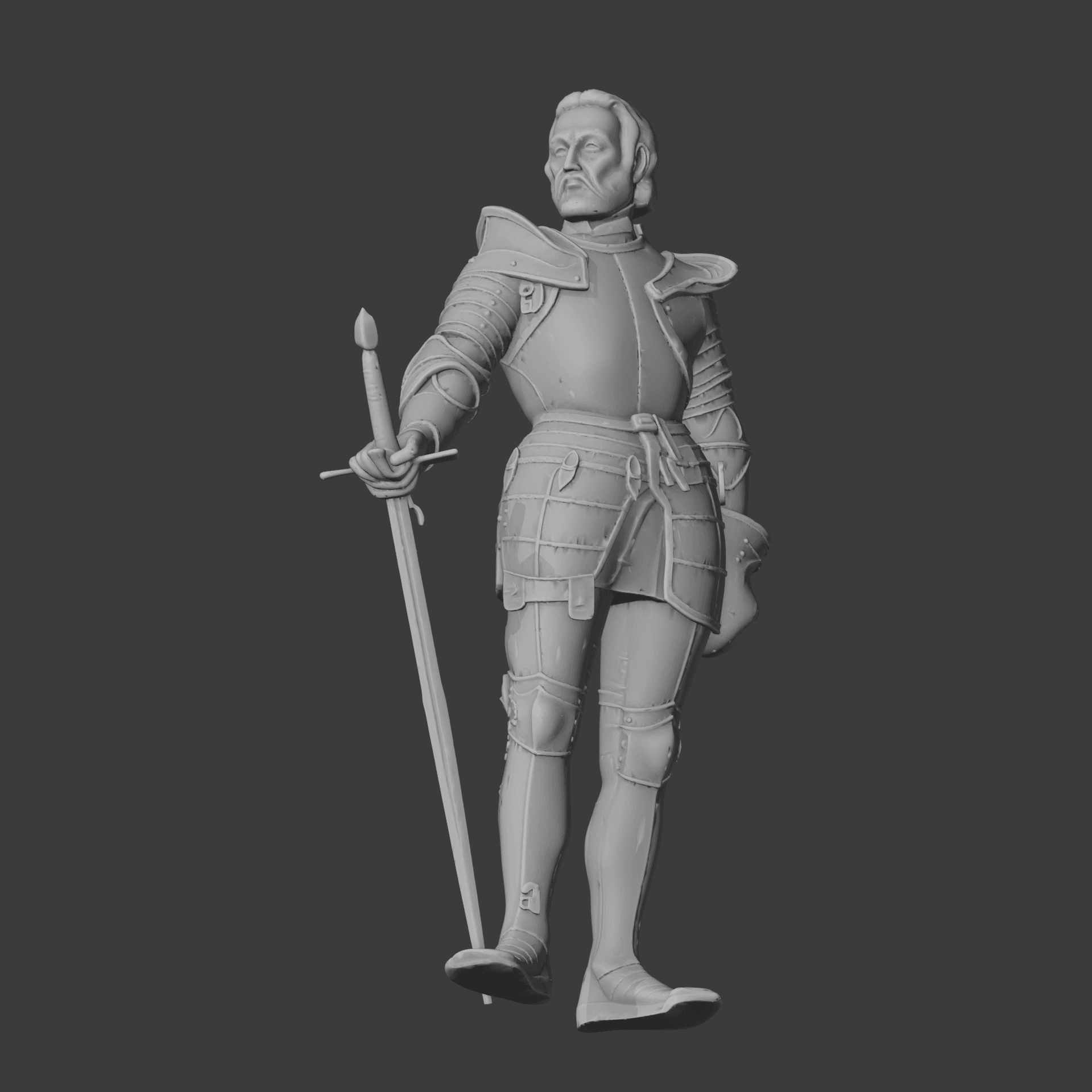 Bayard Knight 3d model