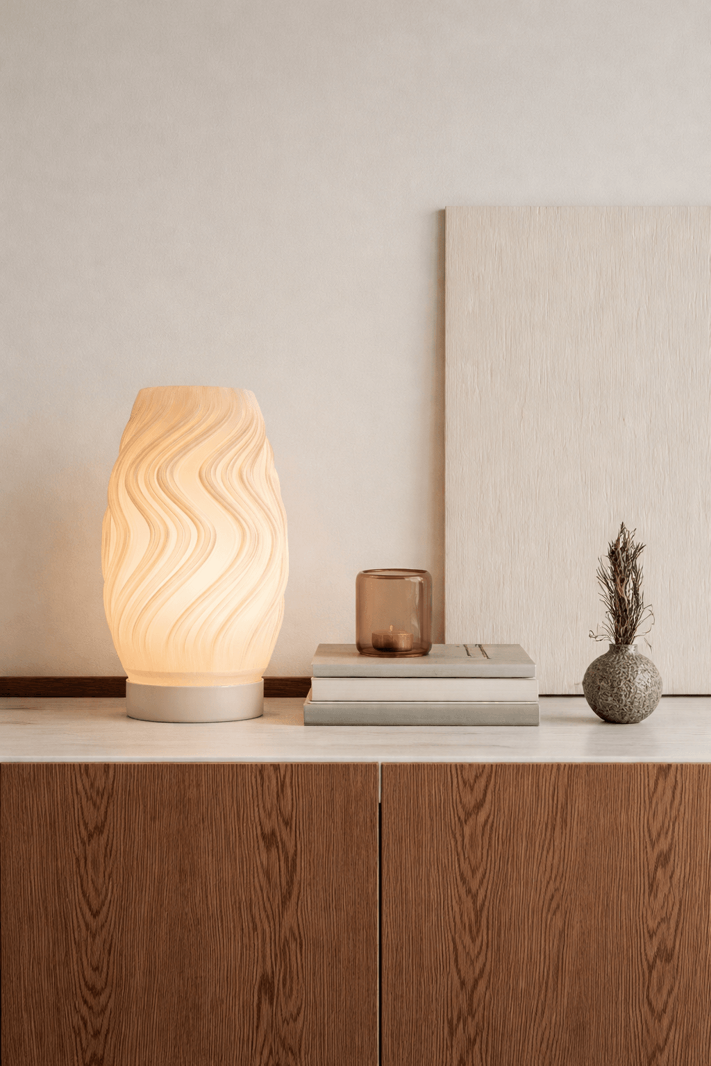 Soren – Flowform Lamp 3d model