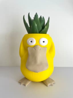 POKEMON PSYDUCK POT / PLANTER 3d model