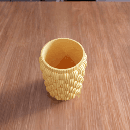 Parametric Bubble Textured Vase 3d model