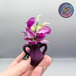 mini vase magnet set 3d model