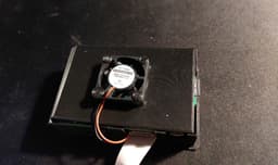 Pi Fan Backplate For Octoprint With Thread 3d model