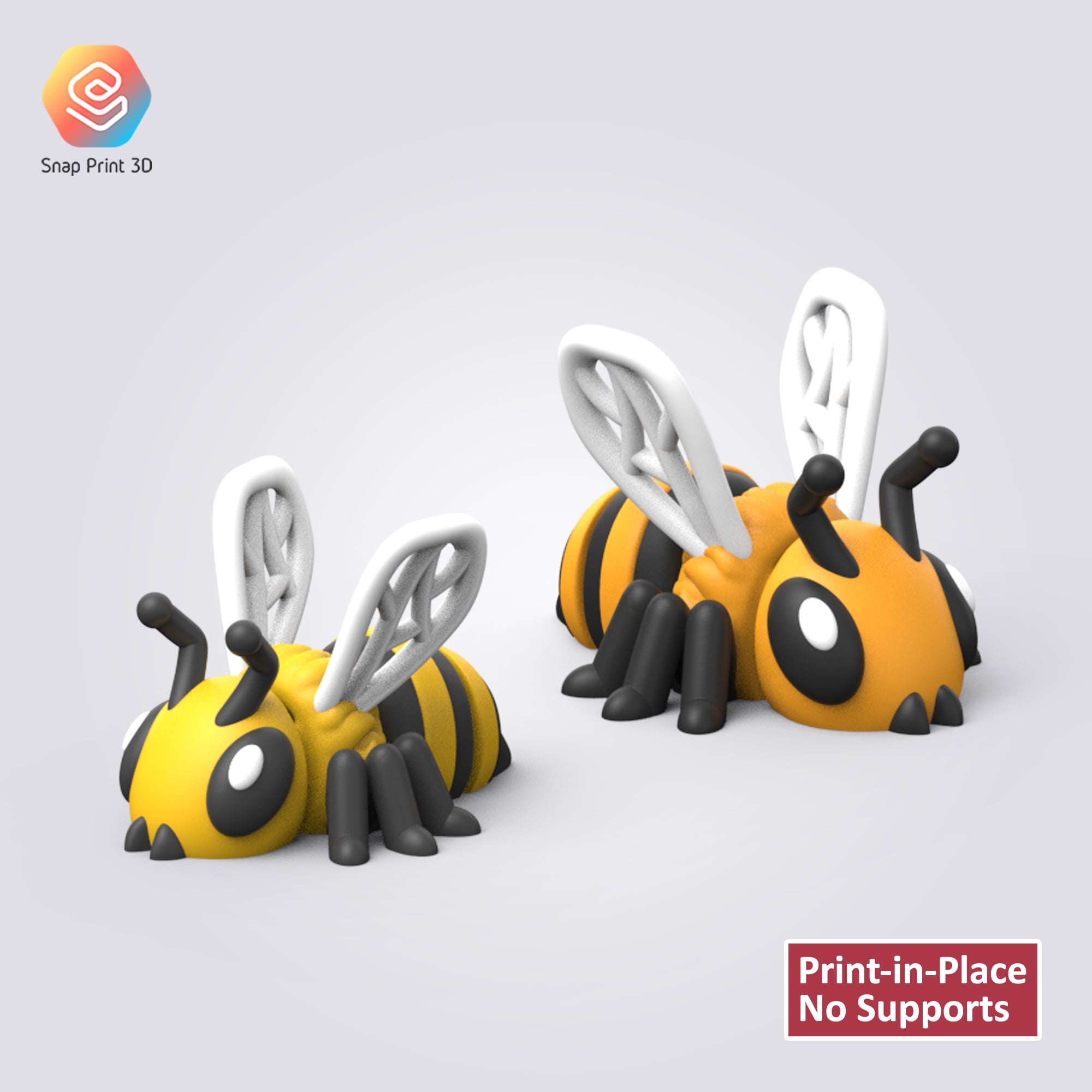 Flexi Bee 3d model