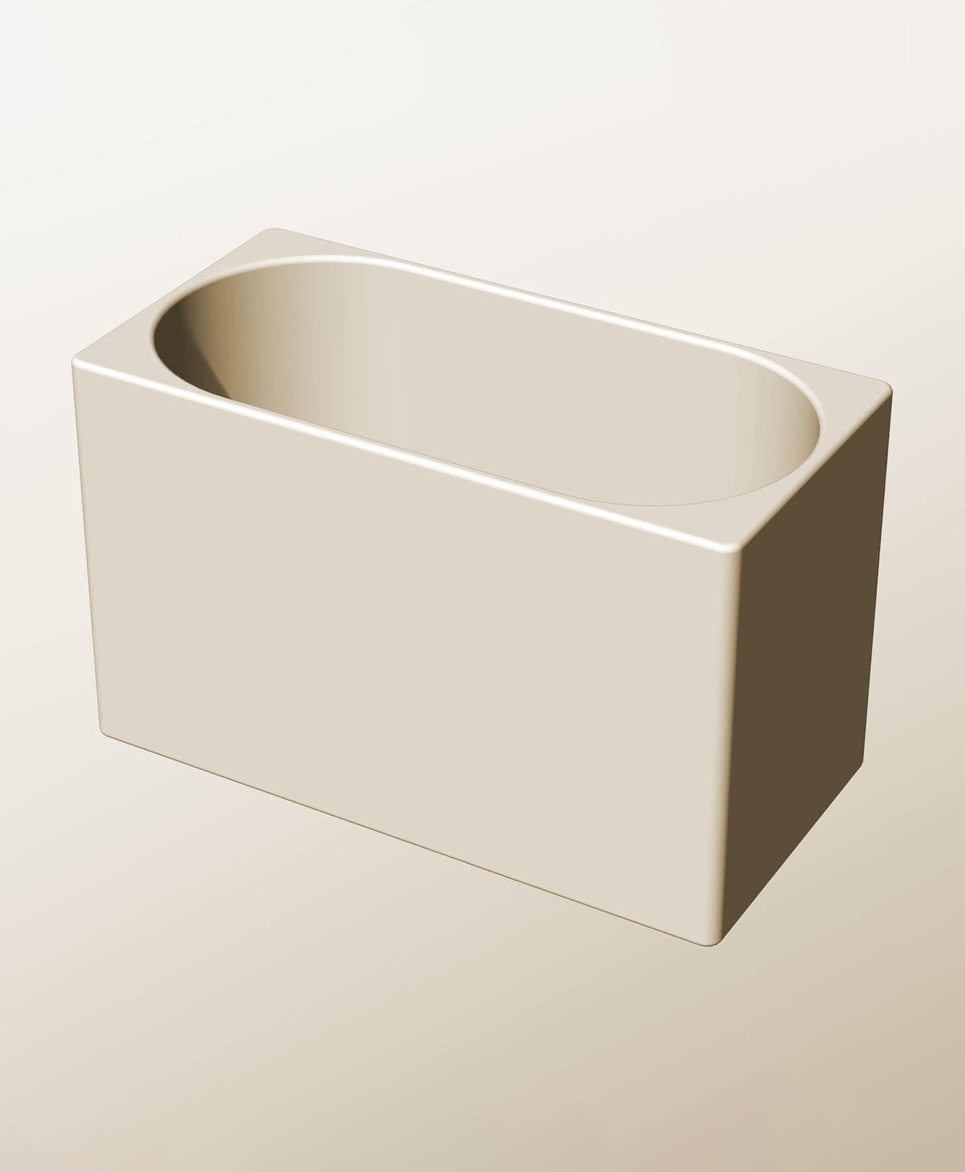 CX96-130 Stacking module bin for modern home decor 3d stl file 3d model