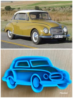 Auto Union DKW Cookie Cutter 3d model