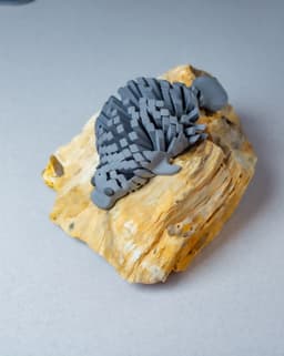 Floppy Manatee - Articulating flexi manatee 3d model