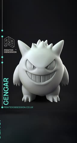 Gengar - Pokemon - Fan Art 3d model
