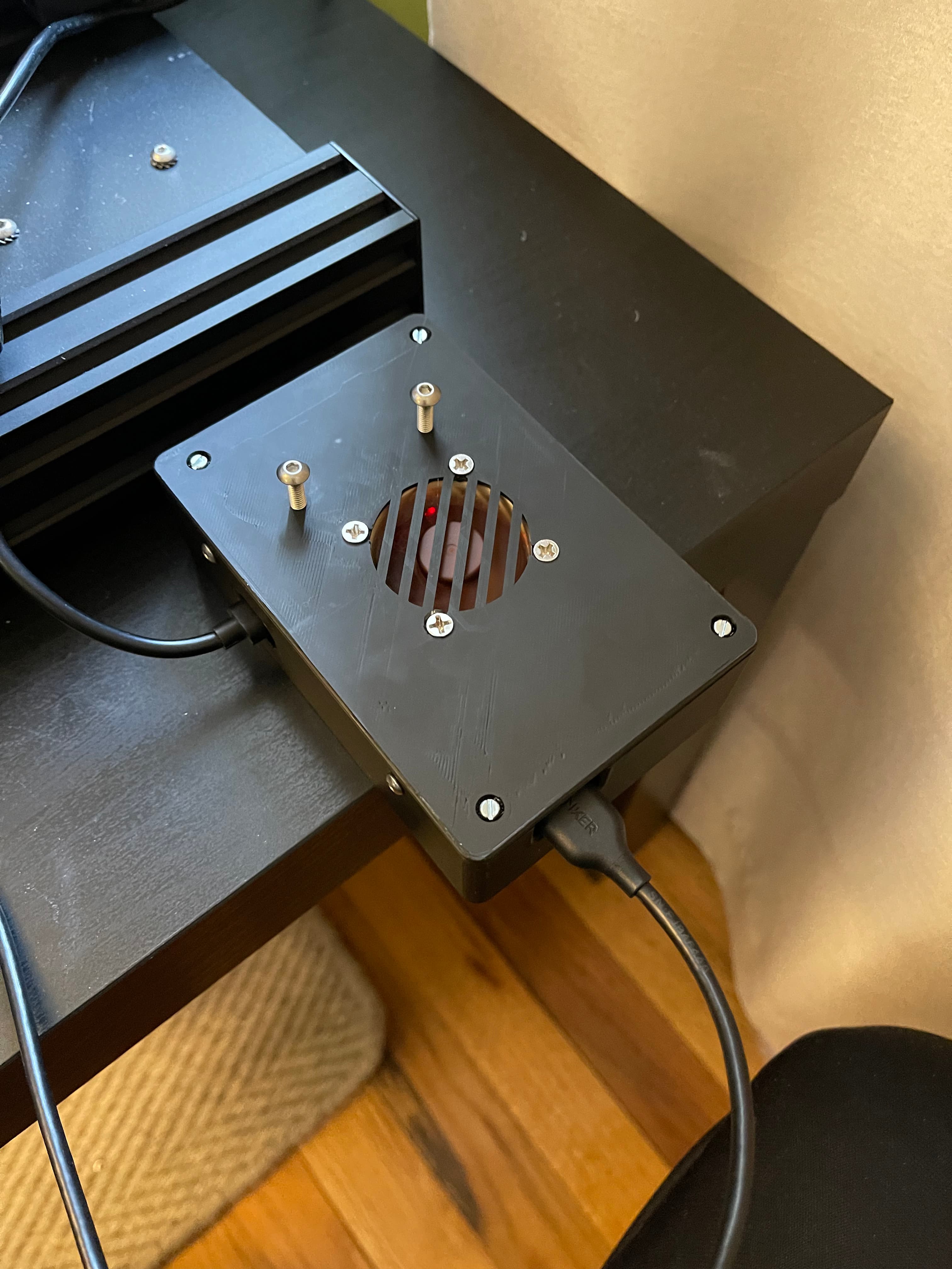 Ender 3 v2 Raspberry Pi 4 Touchscreen Enclosure 3d model