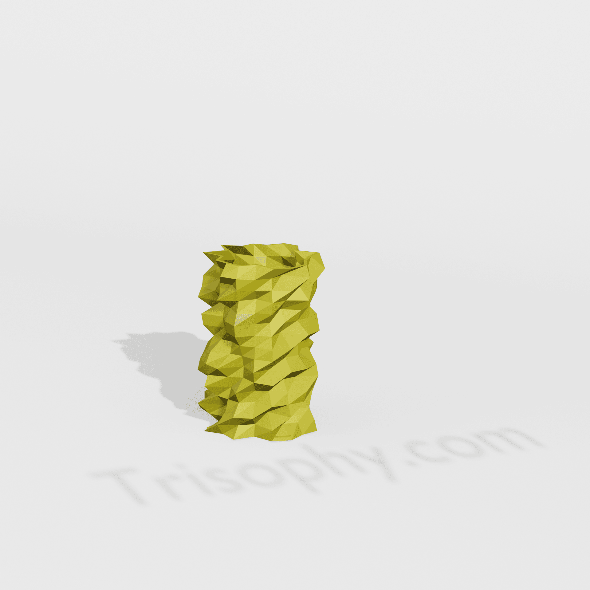 Crazy geometry pen holder 1 3d model