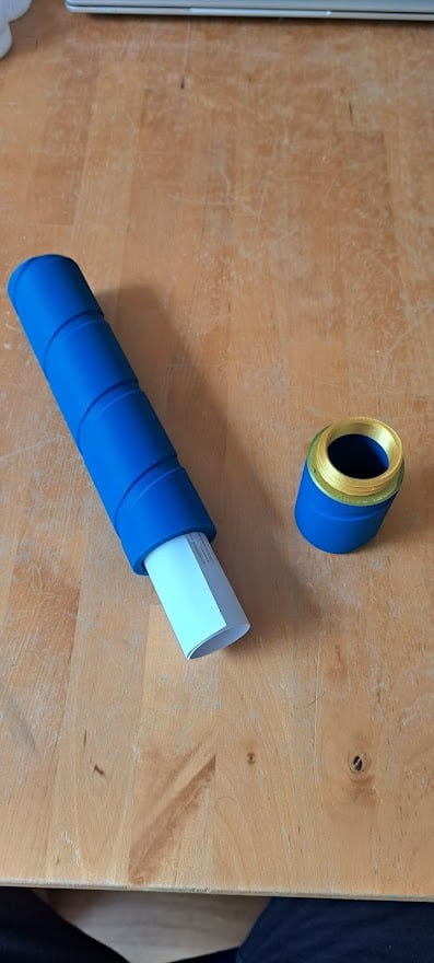 Tube Container 3d model