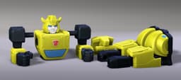 Bumblebee Blokees 3d model