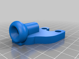 Ender 3 V2 Filament Guide For Side Mounted Spool Placement 3d model