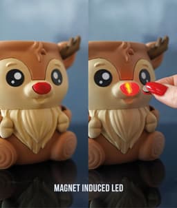 Rudy , the Icepint Holding Reindeer 3d model
