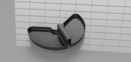 EQ6-r accessory tray for tripod spreader 3d model