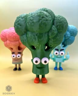 Broccs In Crocs 3d model