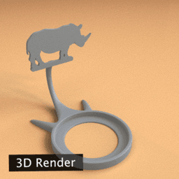 Animal Rhinoceros 3d model
