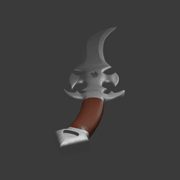 Fantasy Sword v2 3d model