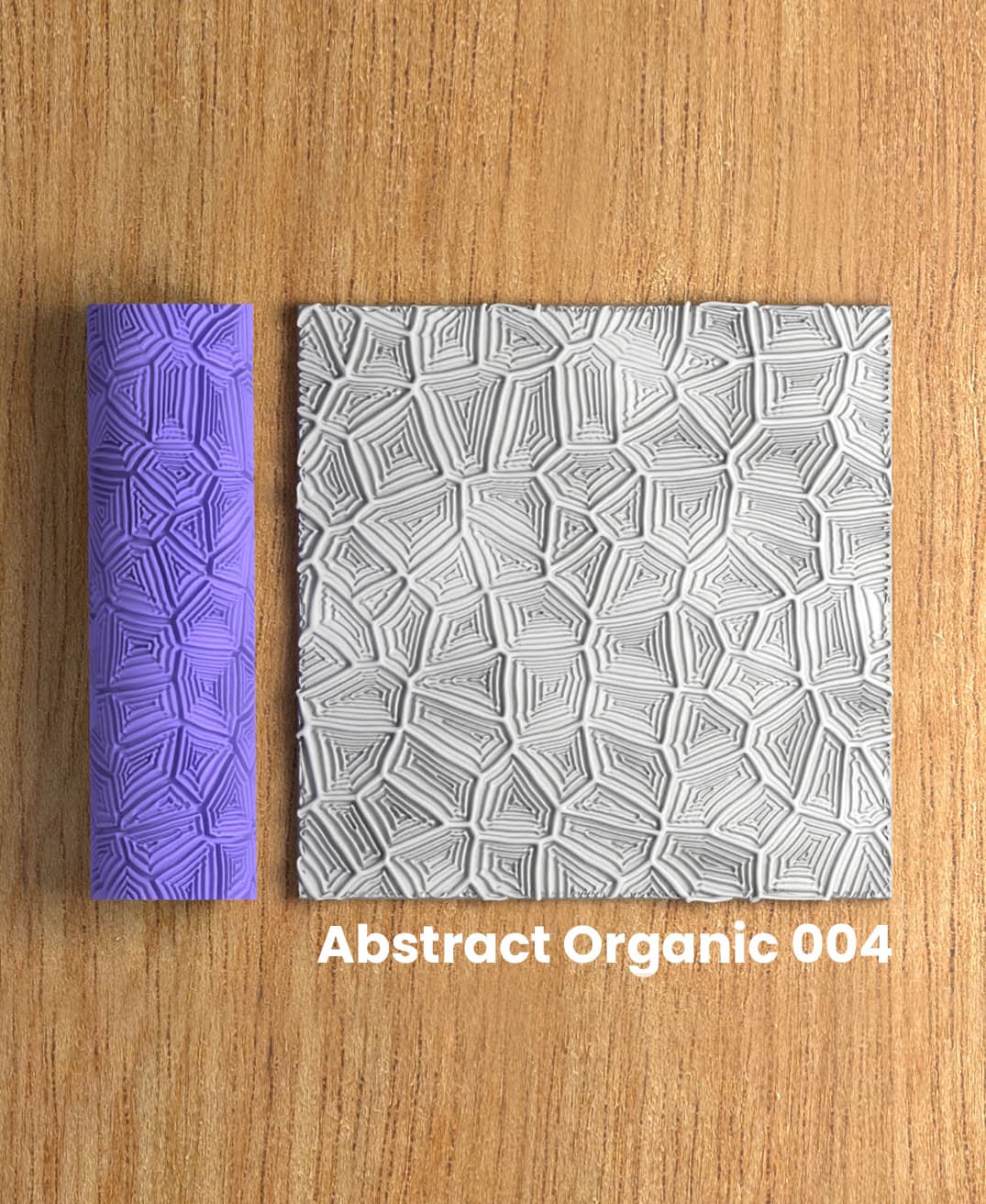 Collection Soda | Abstract Organic 004 | Polymer Clay Seamless Texture Roller 3d model