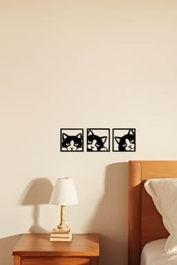 Cat Wall Art, Wall Decor, Home Decor 3d model