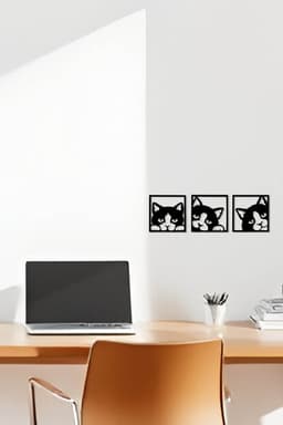 Cat Wall Art, Wall Decor, Home Decor 3d model