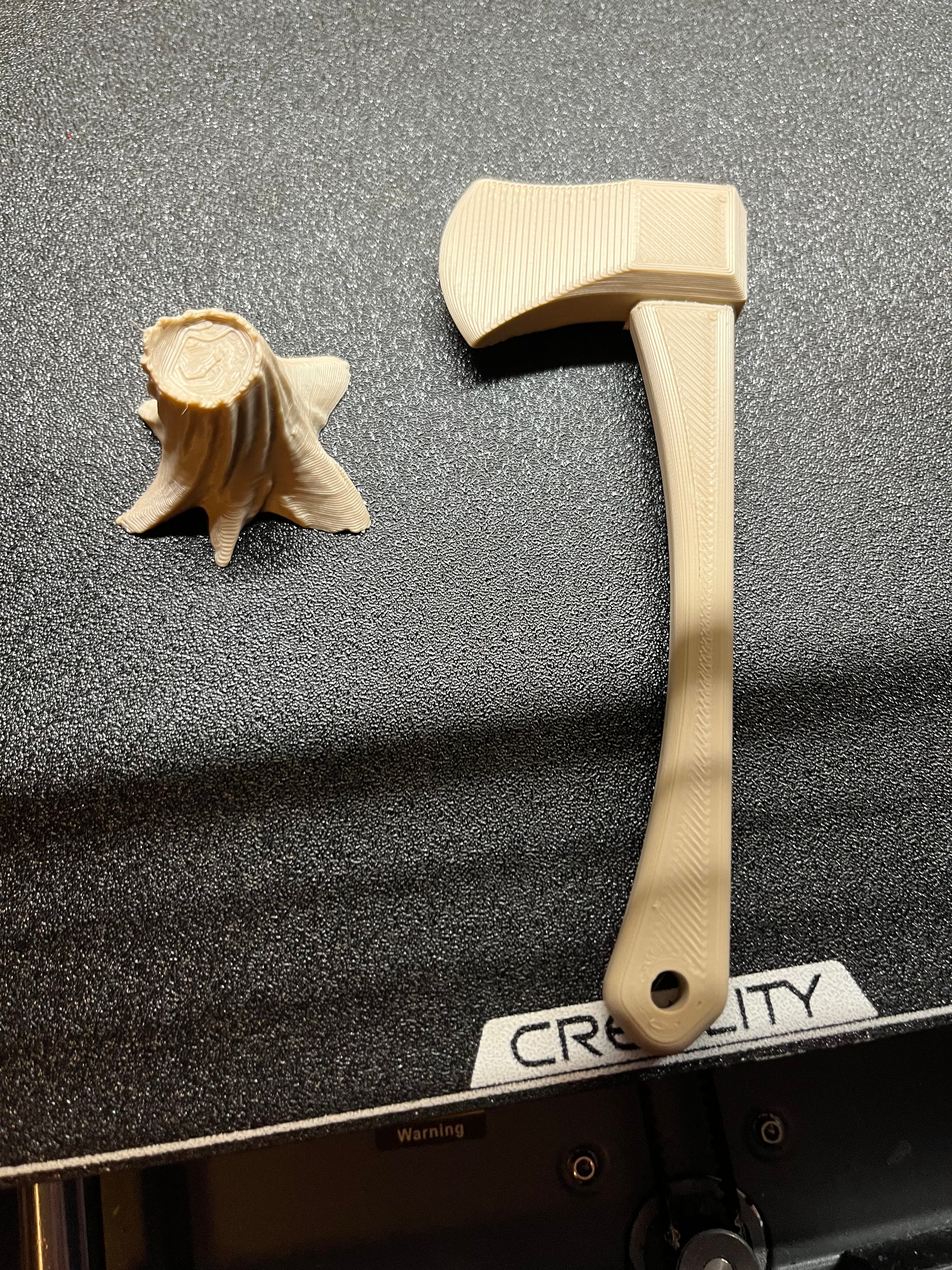 Perfect!!
Now i can practice my axe swing before testing my real one!