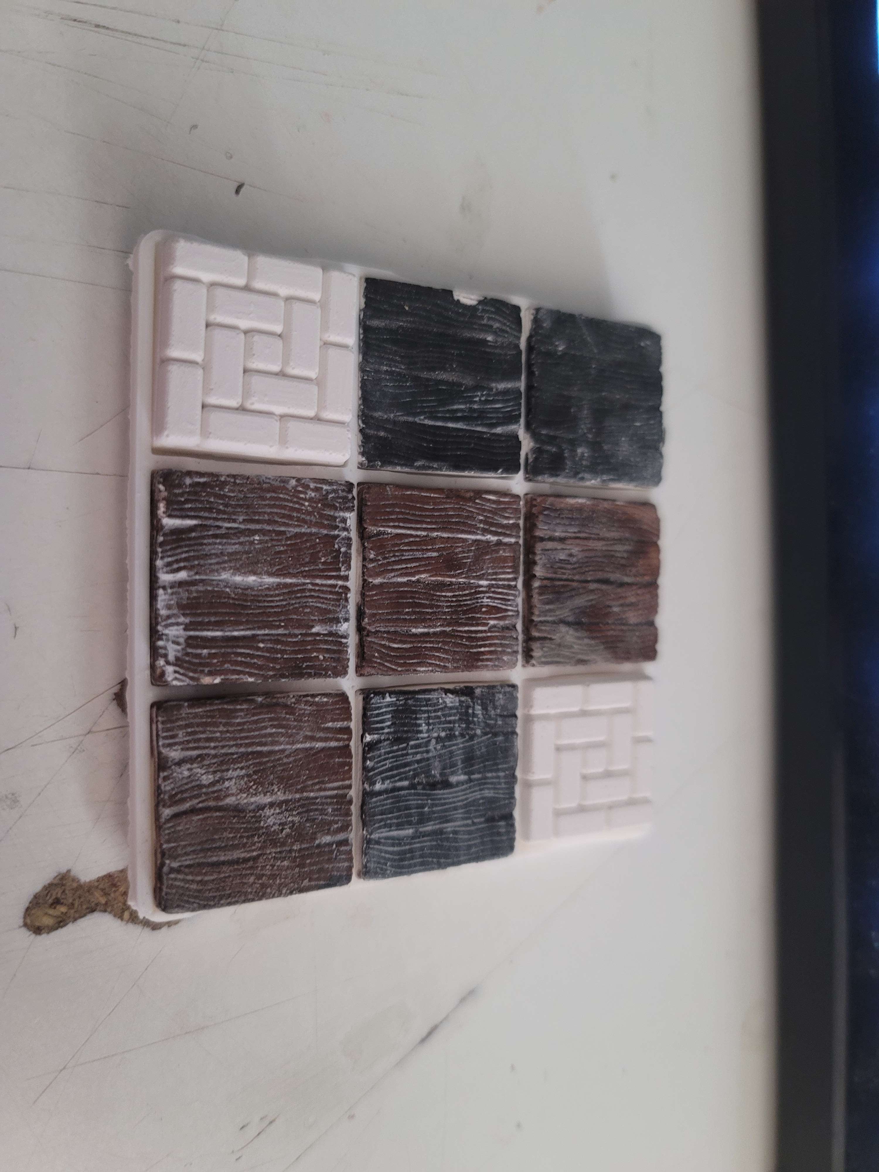 FHW Gridfinity Hirst Arts Tiles Base 3d model