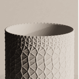 Planter with dripping tray 3d model