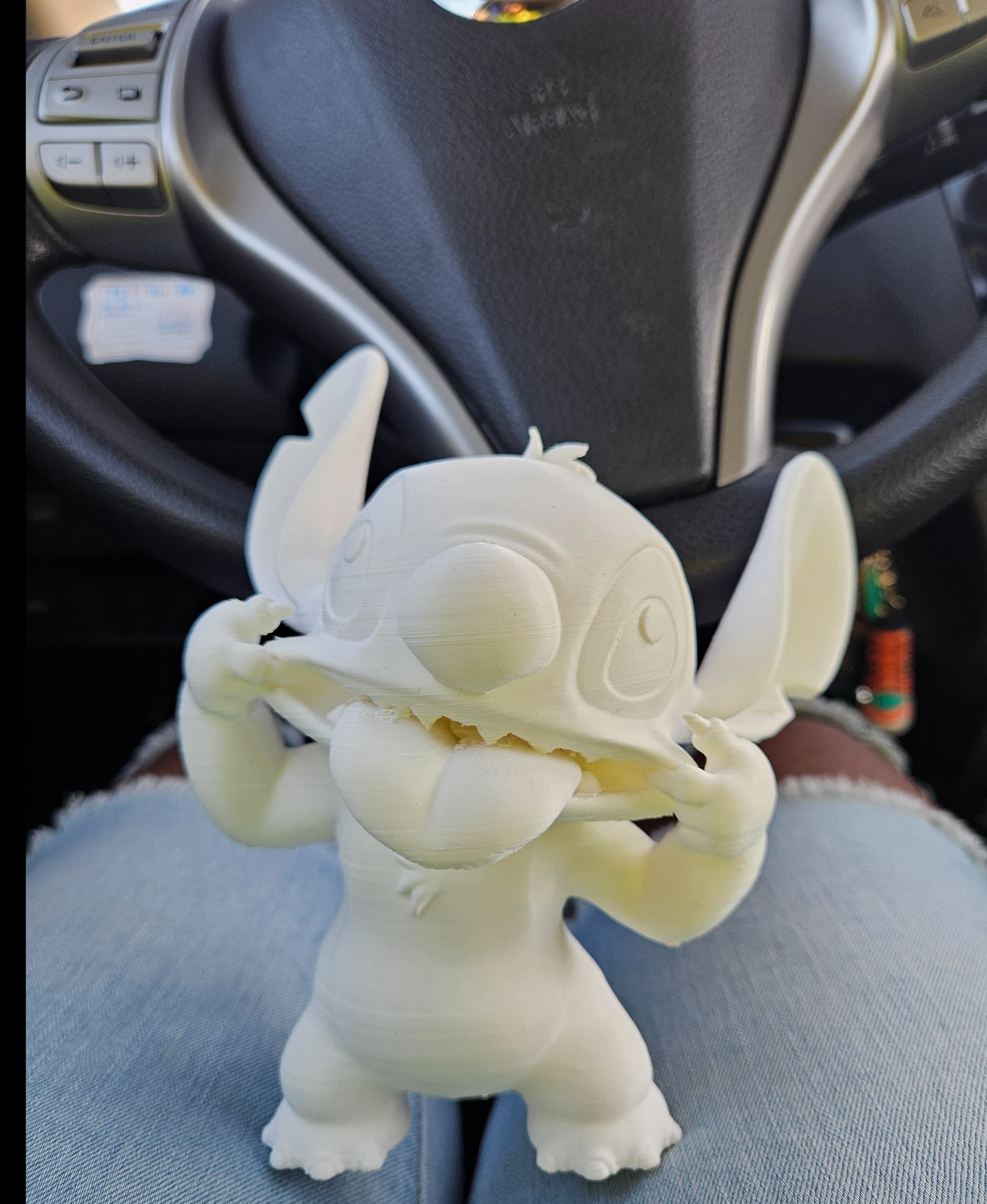 Had this guy printed at my local library in Kinston, N.C. using their 3D printer. I love it, can't wait to paint him.