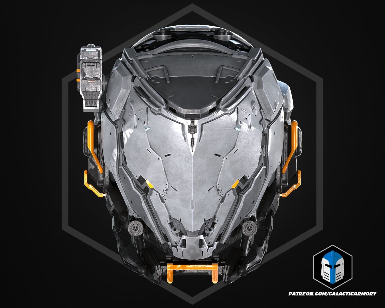 Pragmata Helmet - 3D Print Files 3d model