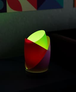 Multicolor Table Lamp 3d model