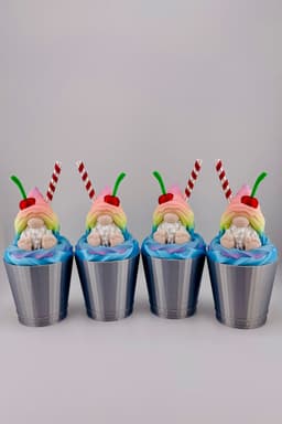 Milkshake Gnome Container 3d model