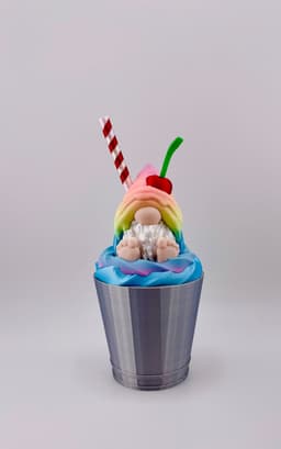 Milkshake Gnome Container 3d model