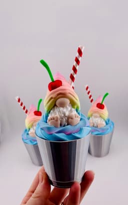 Milkshake Gnome Container 3d model
