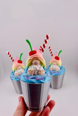 Milkshake Gnome Container 3d model