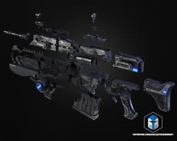 GoW - Lancer - 3D Print Files 3d model