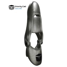 MDPF, MIDDLE FINGER DISTAL PROSTESIS (fixed) 3d model
