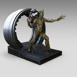 Groot Rocket 3d model