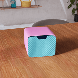 Modular Stackable Storage System 3d model