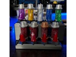 Star Wars Kyber Crystal Display with LED lighting 3d model