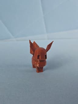 Eevee Low Poly Pokemon 3d model