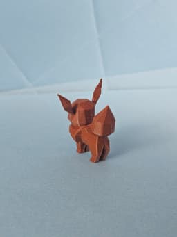 Eevee Low Poly Pokemon 3d model
