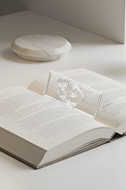 Medusa Bookmark, Gift Idea 3d model