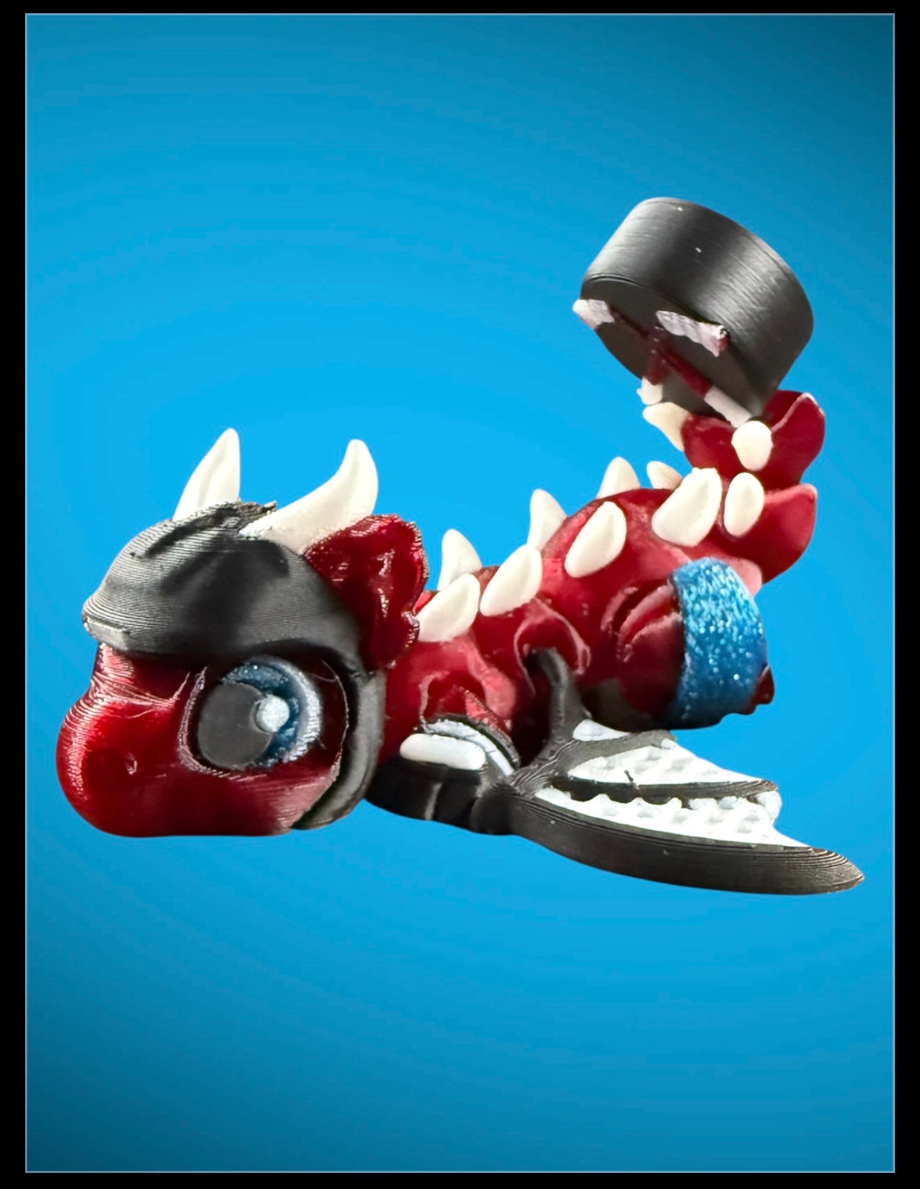 Hockey Little Dragon 3d model