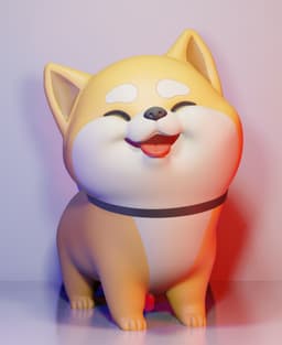 Shiba Inu 3d model